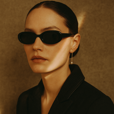 Retro Small Frame Sunglasses Female Candy Color Colorful Fashion Sunglasses